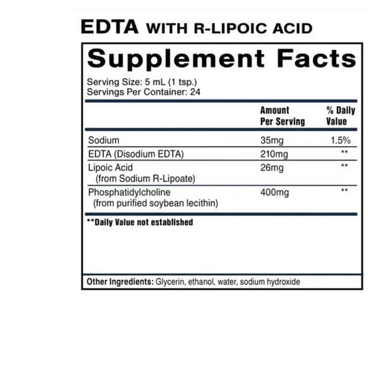 EDTA with R-Lipoic Acid